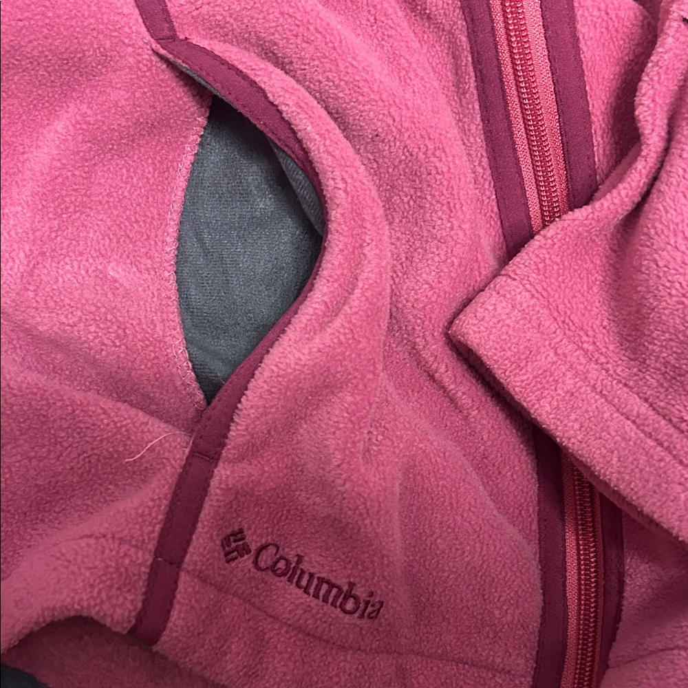 Columbia Raspberry Hooded Fleece Jacket - Picture 3 of 4